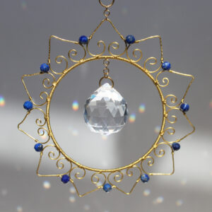 Łapacz słońca Arushi z lapis lazuli
