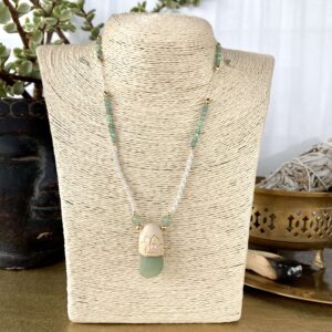 Harita - Naszyjnik z zielonym awenturynem