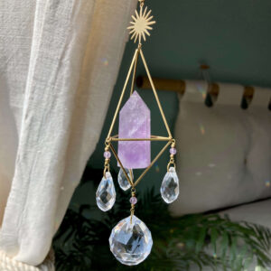 Łapacz słońca Ravija z ametystem