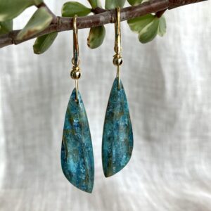 Kolczyki Roohi z chryzykolą