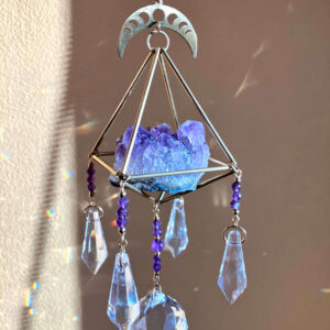 Łapacz słońca z ametystem