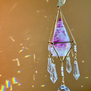 Łapacz słońca z fluorytem