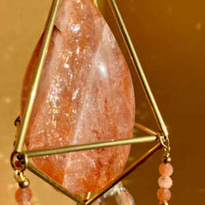 Łapacz słońca z kwarcem ognistym