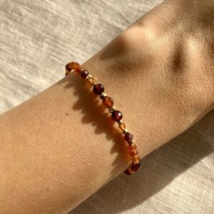 Bransoletka Nalini 2 z granatem i spessartynem