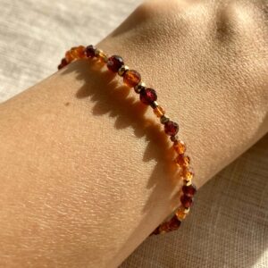 Bransoletka Nalini 2 z granatem i spessartynem