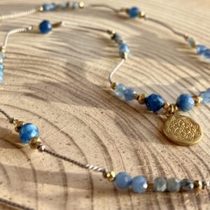 Naszyjnik z kyanitem